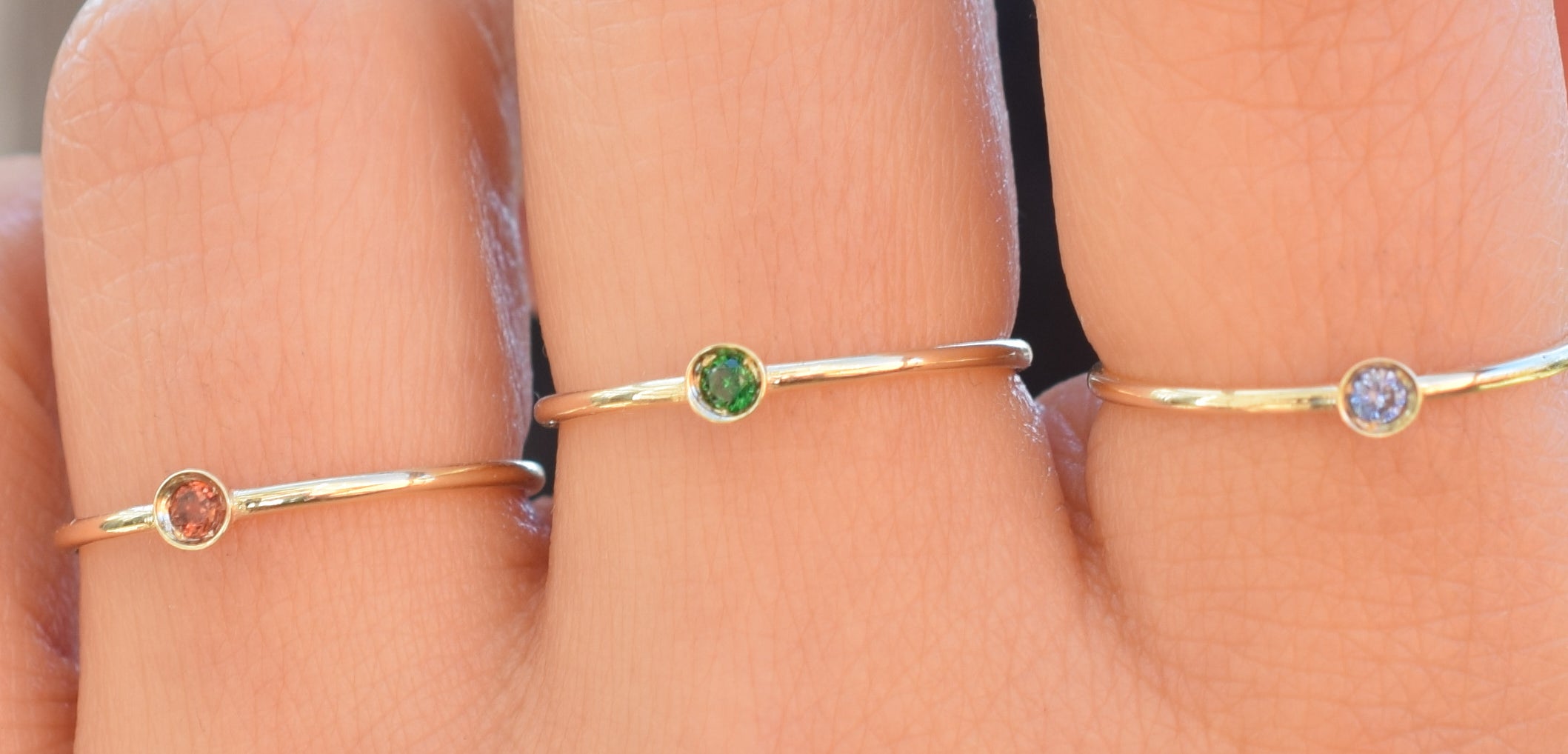 smaragd ring goud, 14k goud ring smaragd, groene ring goud