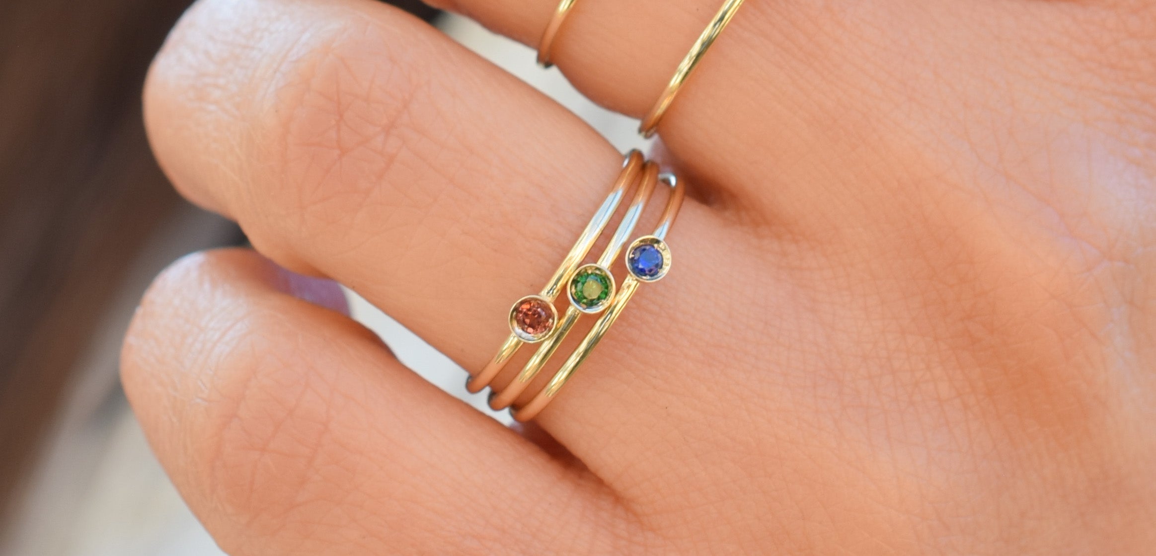 smaragd ring goud, 14k goud ring smaragd, groene ring goud