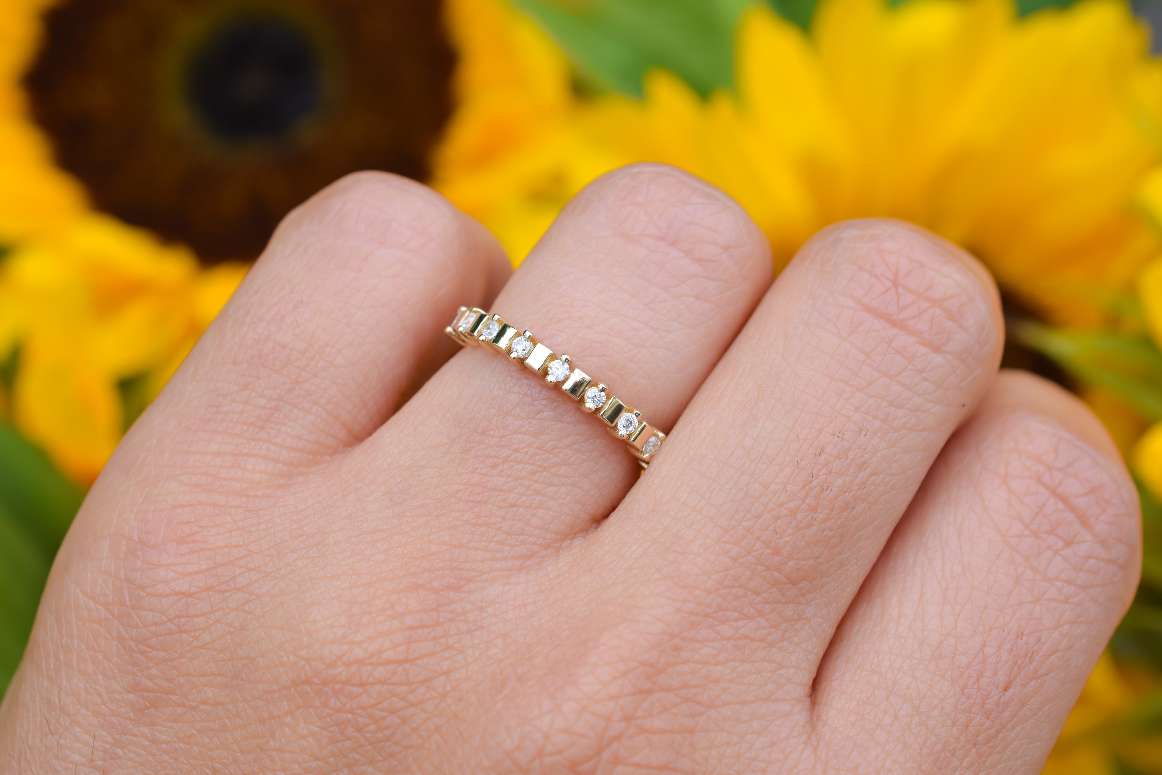 unieke gouden ring, stapel ring rose goud, stapel ring zilver, zilverem dames ring met stenen, subtiele ring voor dames, dames balkjes ring, ring met stenen goud, verlovingsring