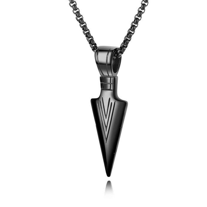 B4B Zwarte Viking Arrow Ketting