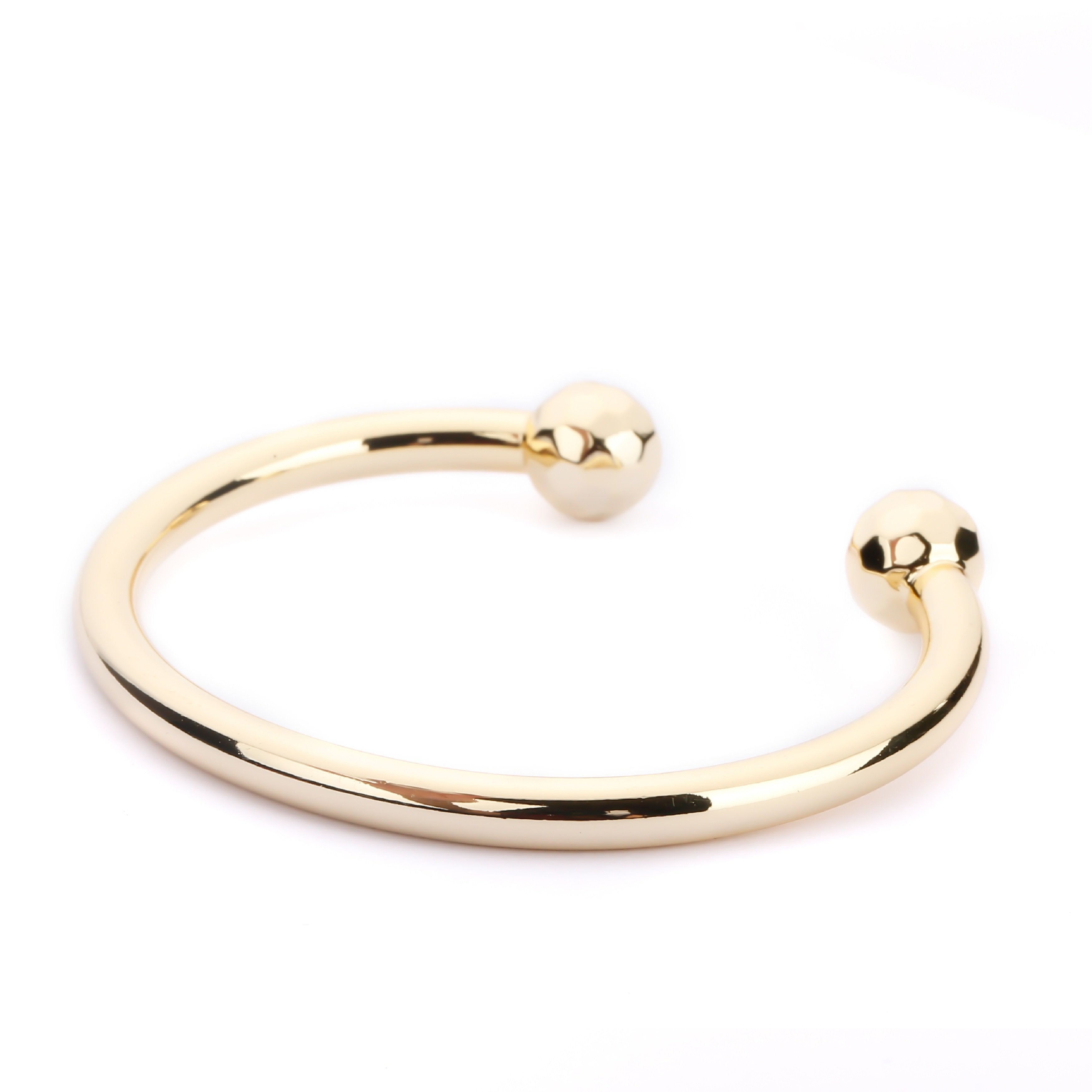 Illuzion Cuff Gold, Gold Cuff, Ball Cuff, Bracelet balls, Mens cuff,men bangle, Large cuff, Ball Cuff,