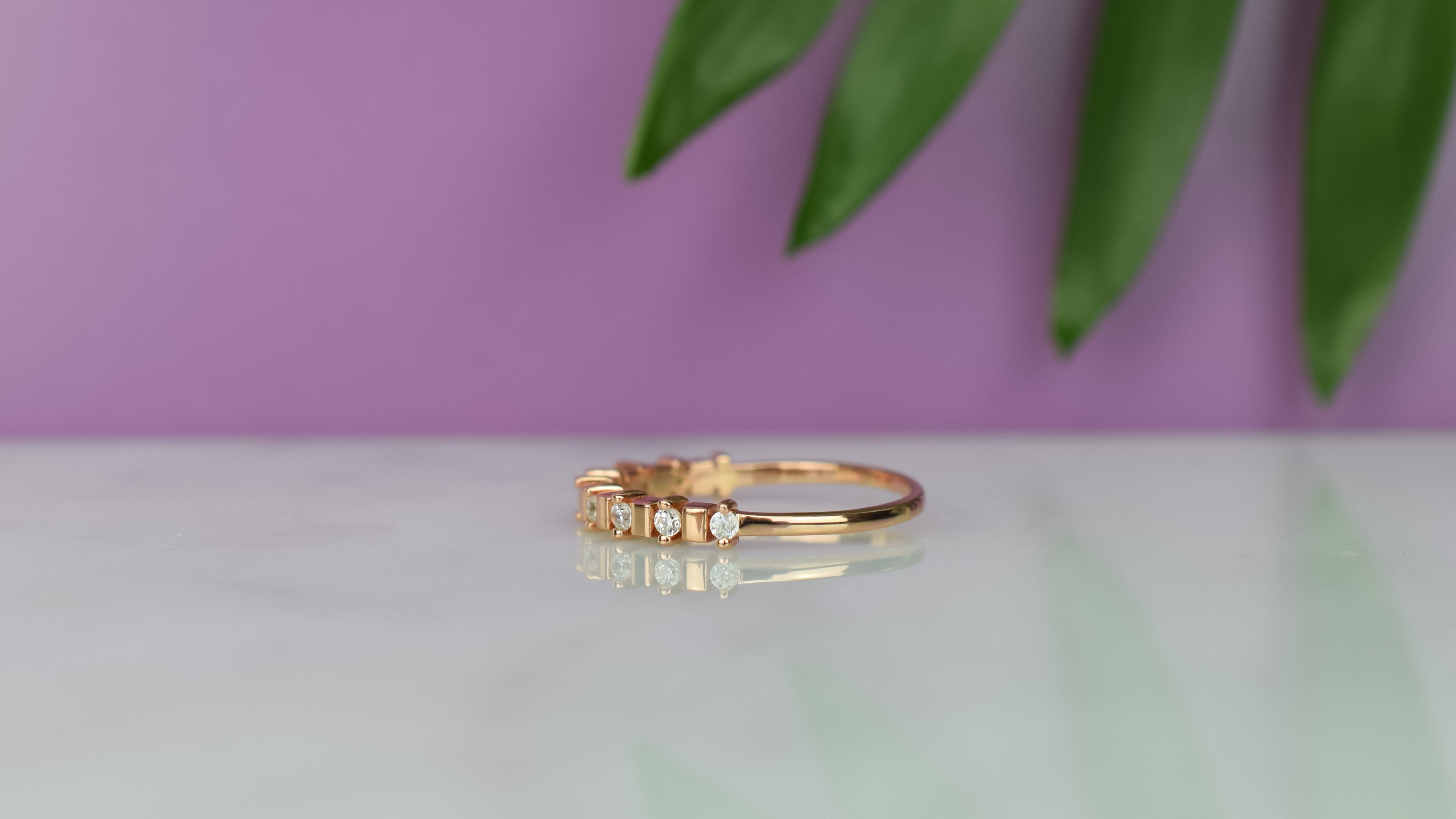 unieke gouden ring, stapel ring rose goud, stapel ring zilver, zilverem dames ring met stenen, subtiele ring voor dames, dames balkjes ring, ring met stenen goud, verlovingsring