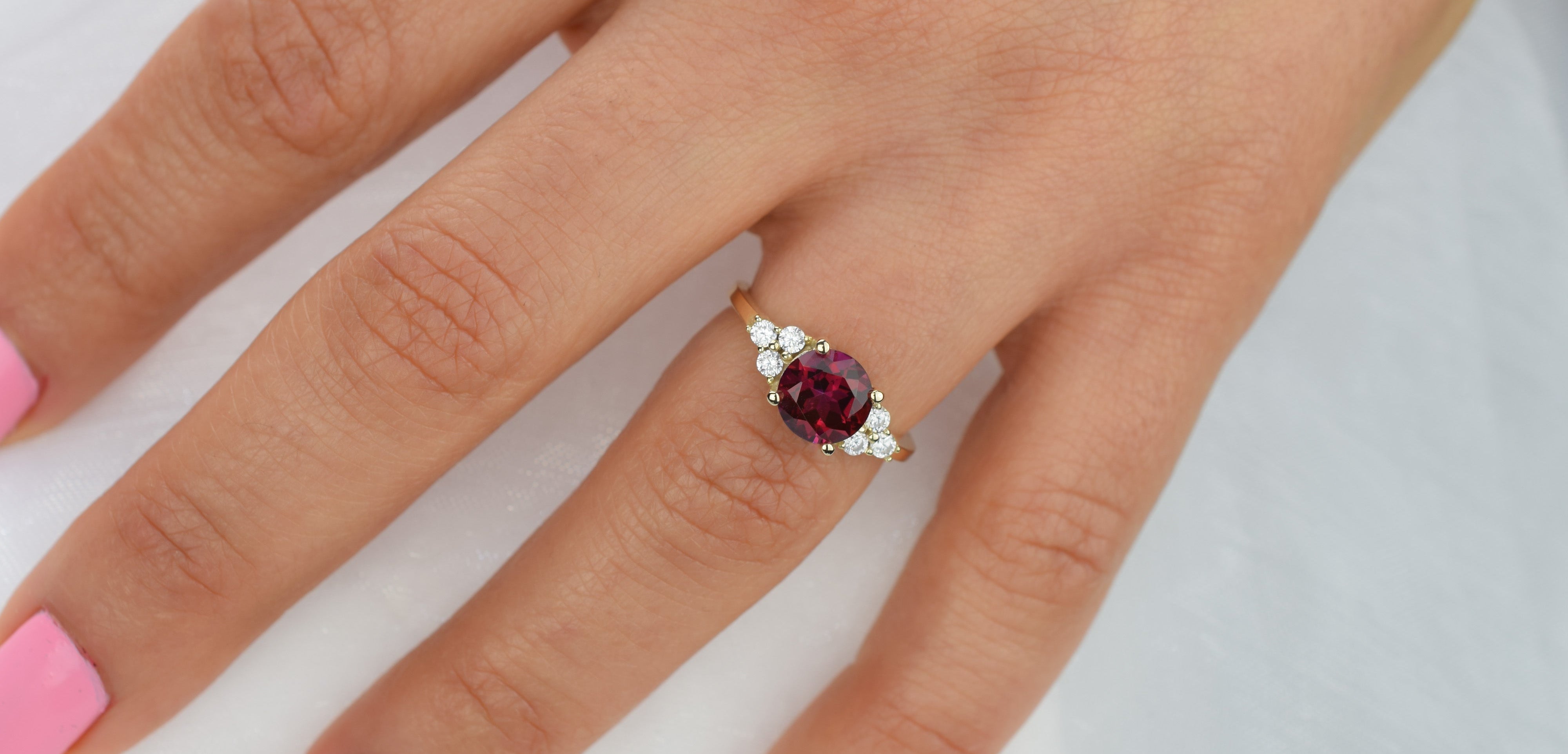 14k ring, swarovski ring goud, gouden swarovski steen ring, topaas ring, rode topaas ring, natuurlijke steen, topaas 18k ring, verlovingsring, vintage gouden ring, vintage 14k ring