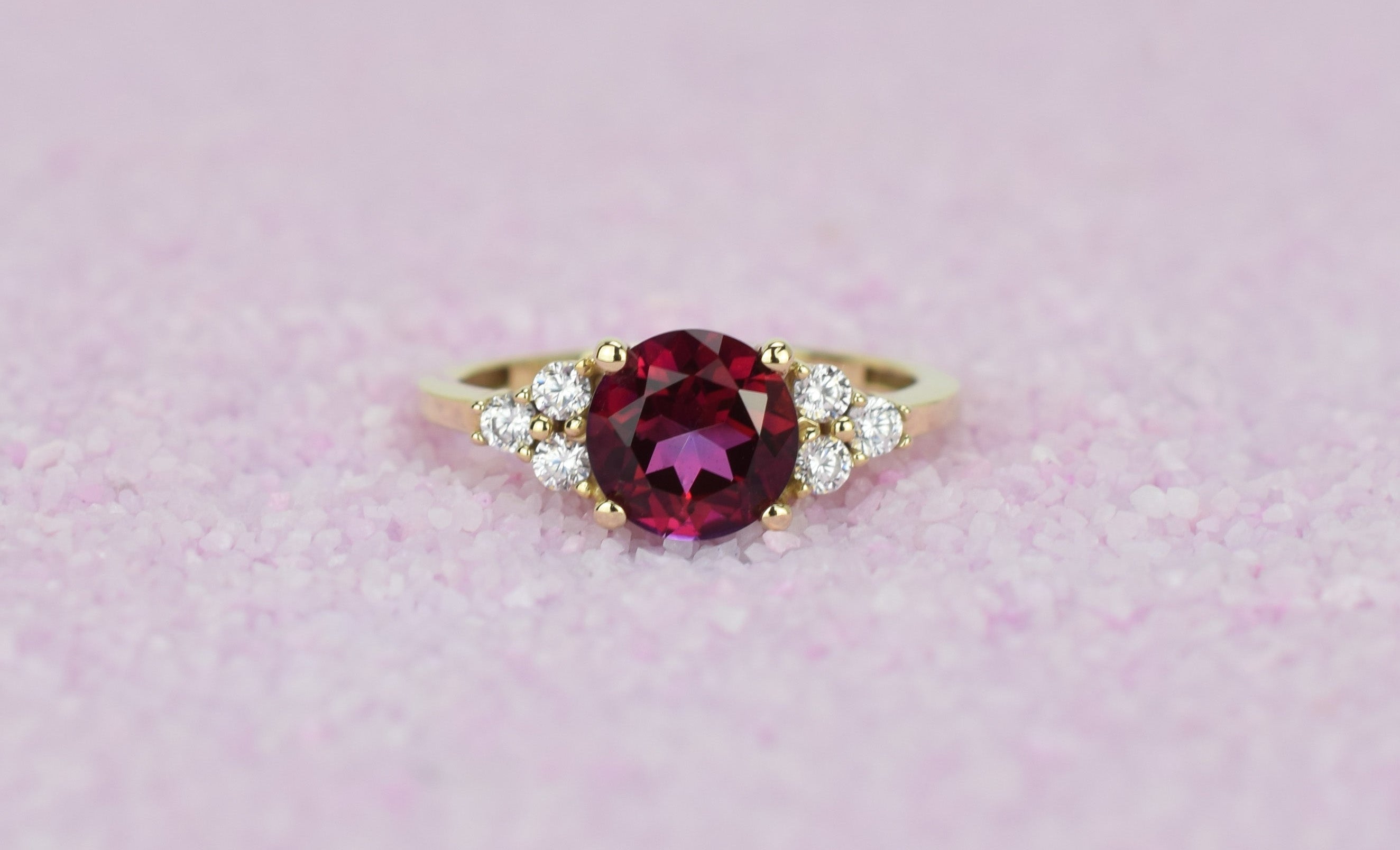 14k ring, swarovski ring goud, gouden swarovski steen ring, topaas ring, rode topaas ring, natuurlijke steen, topaas 18k ring, verlovingsring, vintage gouden ring, vintage 14k ring