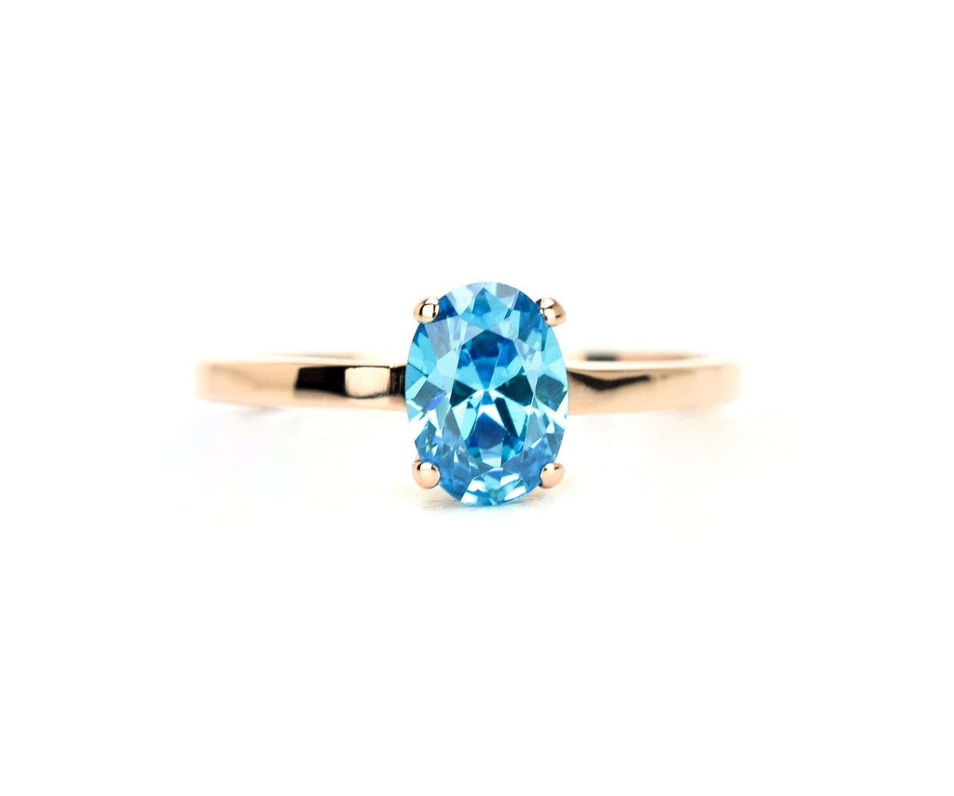 14k topaas ring, topaas ring goud, 14k gouden ring, natuurlijke topaas ring, birthstone ring, geboortesteen november, swarovski blauwe topaas, verlovingsring, elgante ring goud, blauwe steen ring