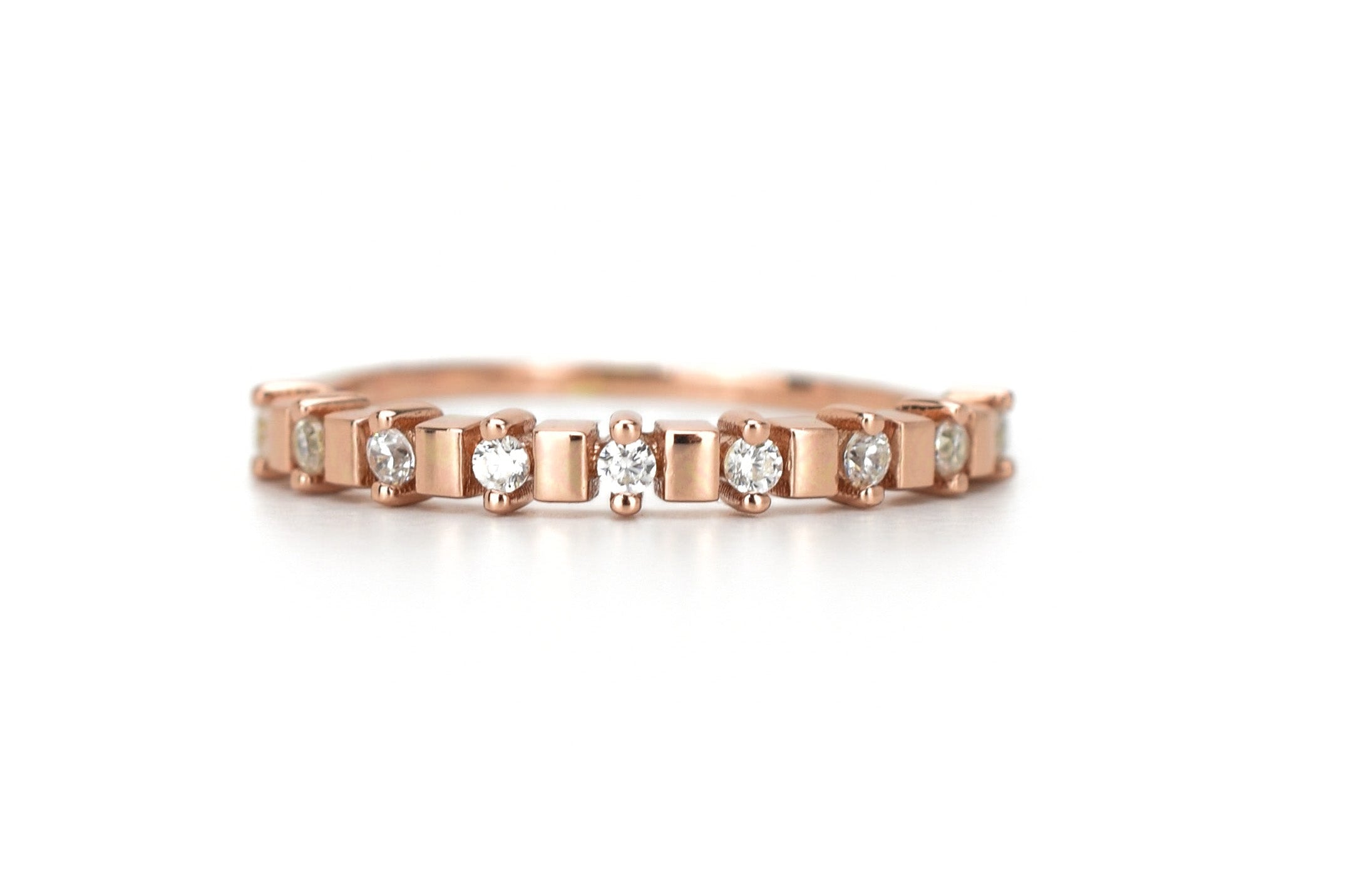 unieke gouden ring, stapel ring rose goud, stapel ring zilver, zilverem dames ring met stenen, subtiele ring voor dames, dames balkjes ring, ring met stenen goud, verlovingsring
