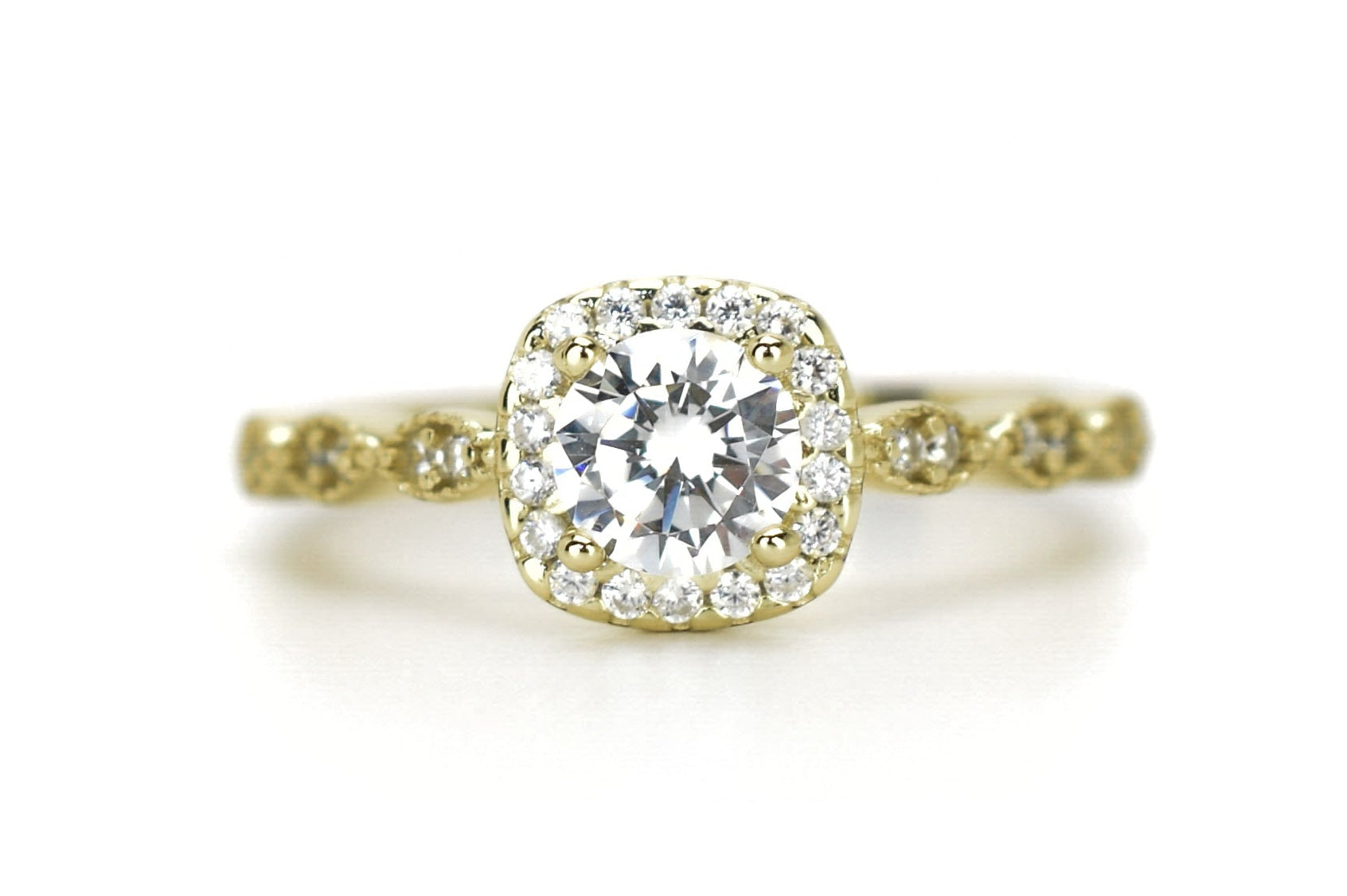 vintage ring, artdeco ring, gouden verlovingsring, 18k gouden ring, ring met stenen, gouden artdeco ring, elegante ring, bruidsring, trouwring, dames ring