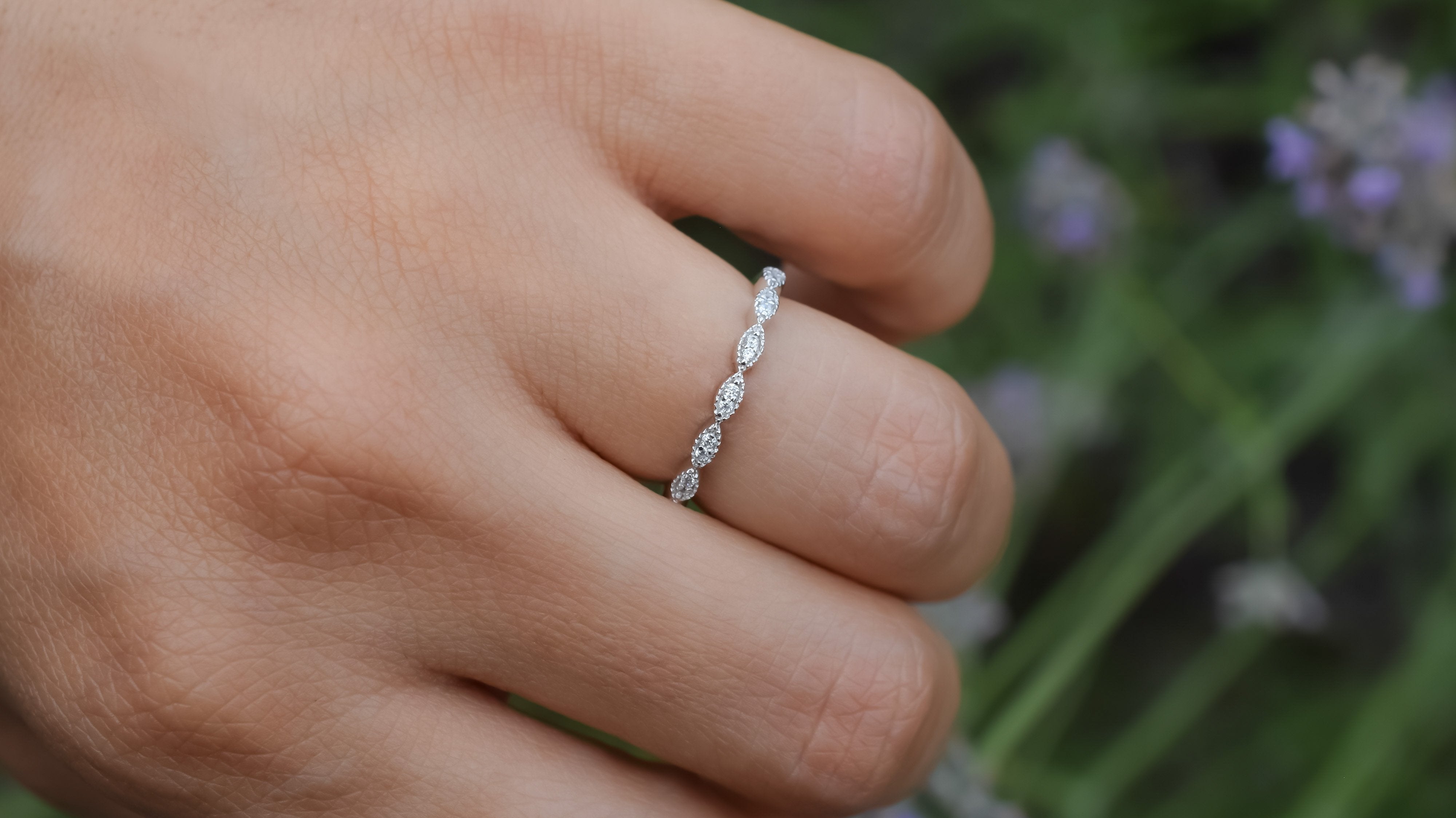 18k gouden aanschuifring, vintage ring goud, 18k verlovingsring, trouwring voor haar, aanschuifring vintage