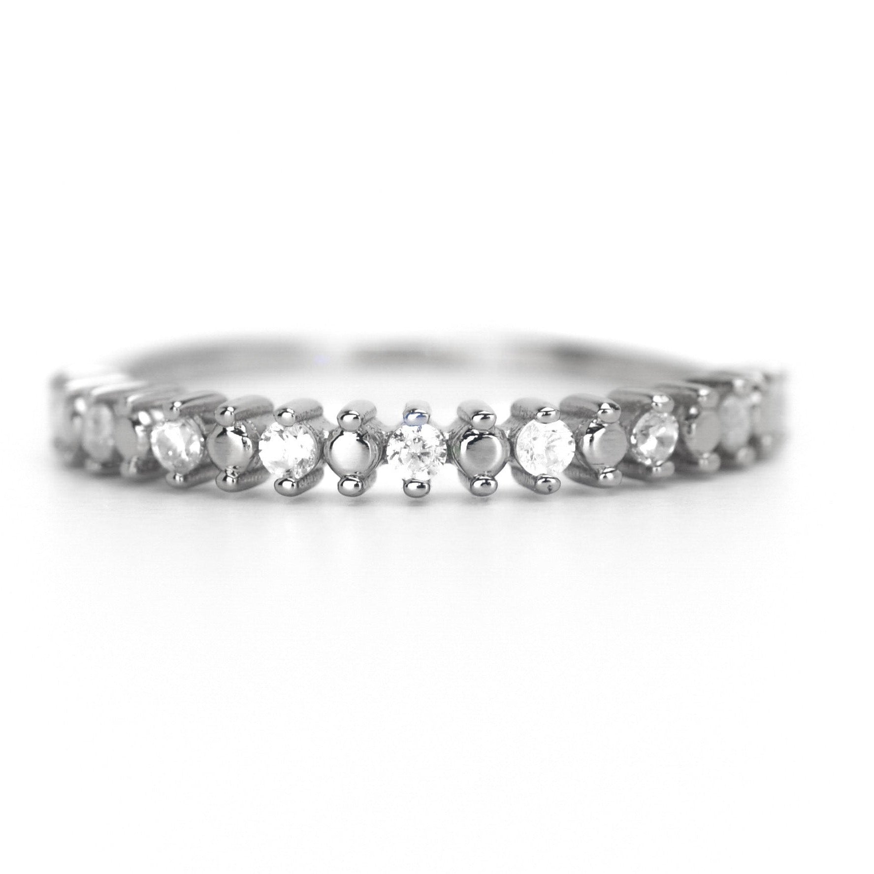 gouden ringband, rose ring met stenen, zilveren ring, ring met stenen, zilveren ring met stenen, stapelring zilver