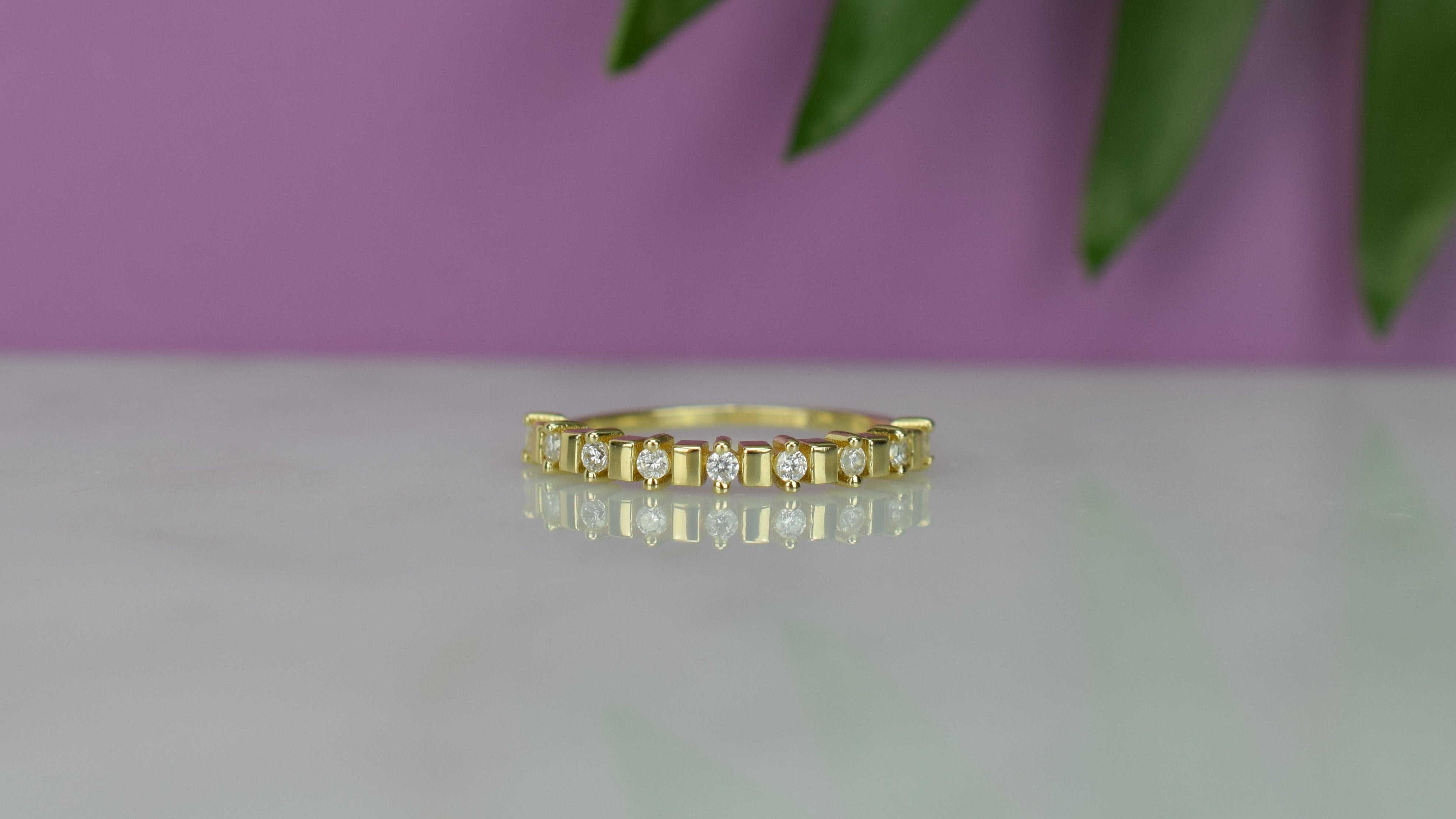 unieke gouden ring, stapel ring rose goud, stapel ring zilver, zilverem dames ring met stenen, subtiele ring voor dames, dames balkjes ring, ring met stenen goud, verlovingsring