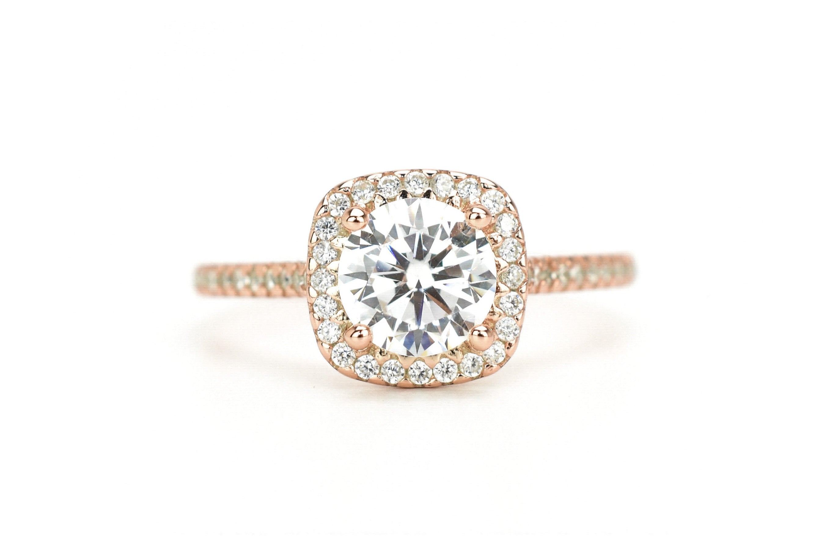 Gouden ring met steen, verlovingsring met steen, vierkante ring met steen, trouwring, ring rosgoud, zilveren ring met steen, vierkante steen ring, dames ring