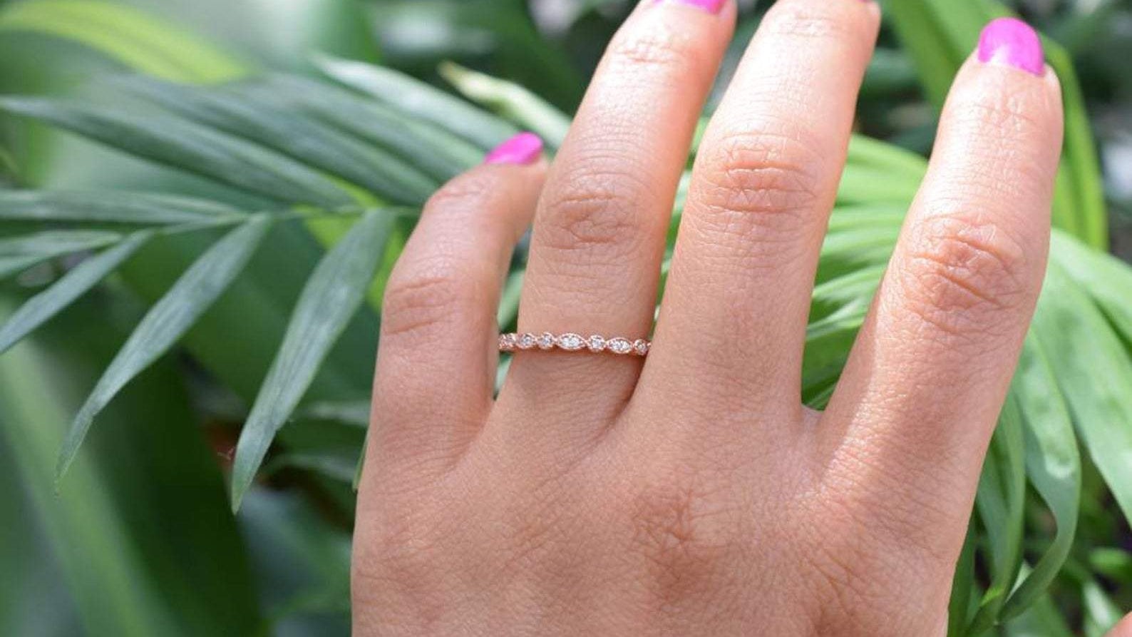 Gouden aanschuifring, 18k gouden ring, vintage ring, stapelring klassiek, klassieke ringband, mix&match ring