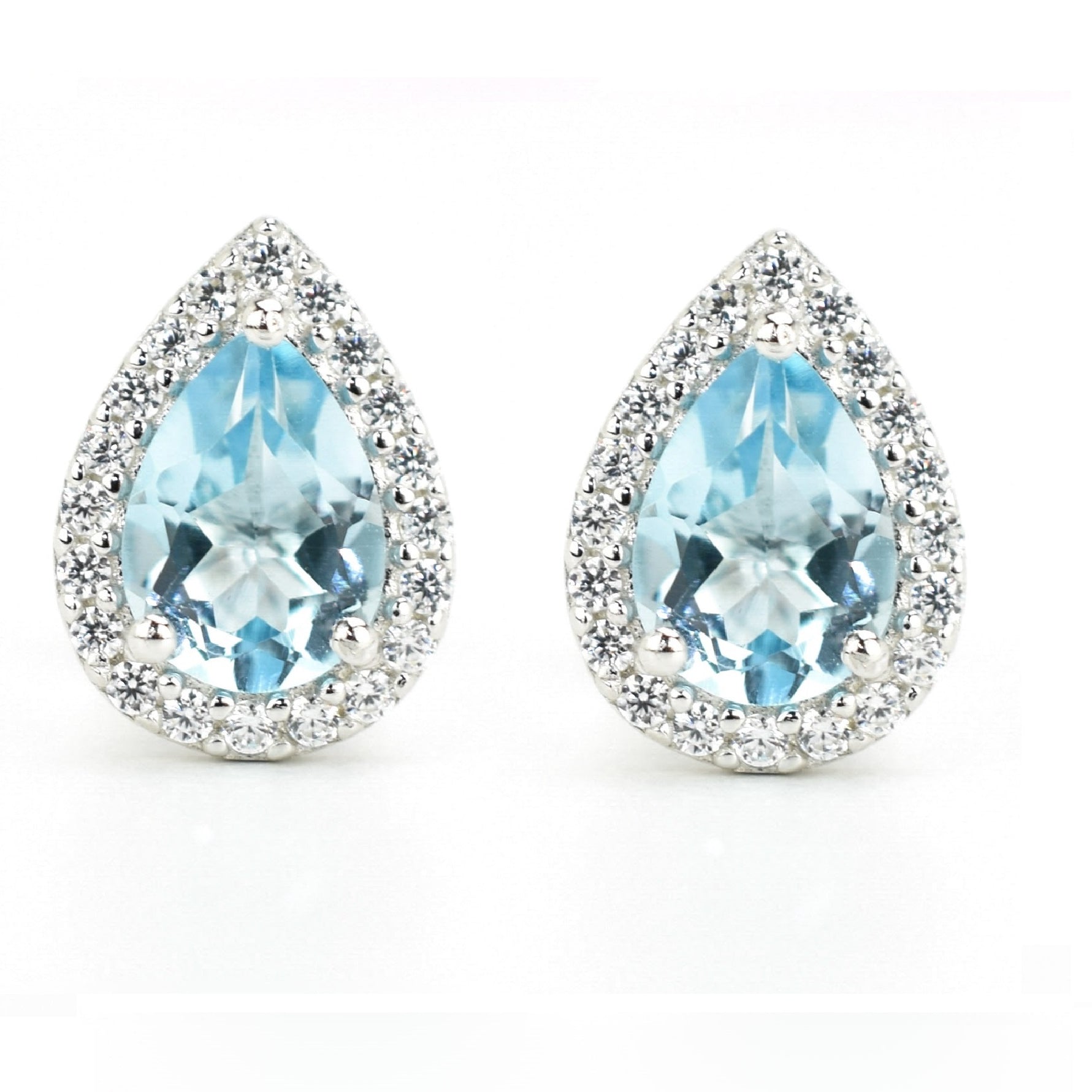 VerOna Topas Tropfenohrstecker