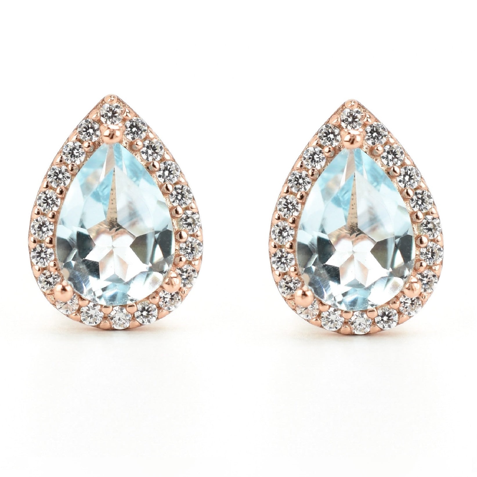 VerOna Topas Tropfenohrstecker