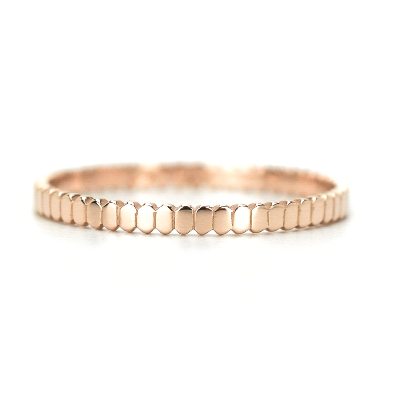 Zusatzring 14k Gold Stripes BeMy