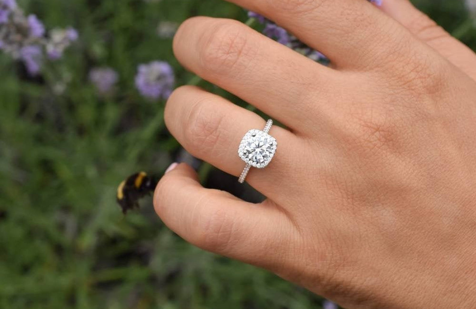 Gouden ring met steen, verlovingsring met steen, vierkante ring met steen, trouwring, ring rosgoud, zilveren ring met steen, vierkante steen ring, dames ring