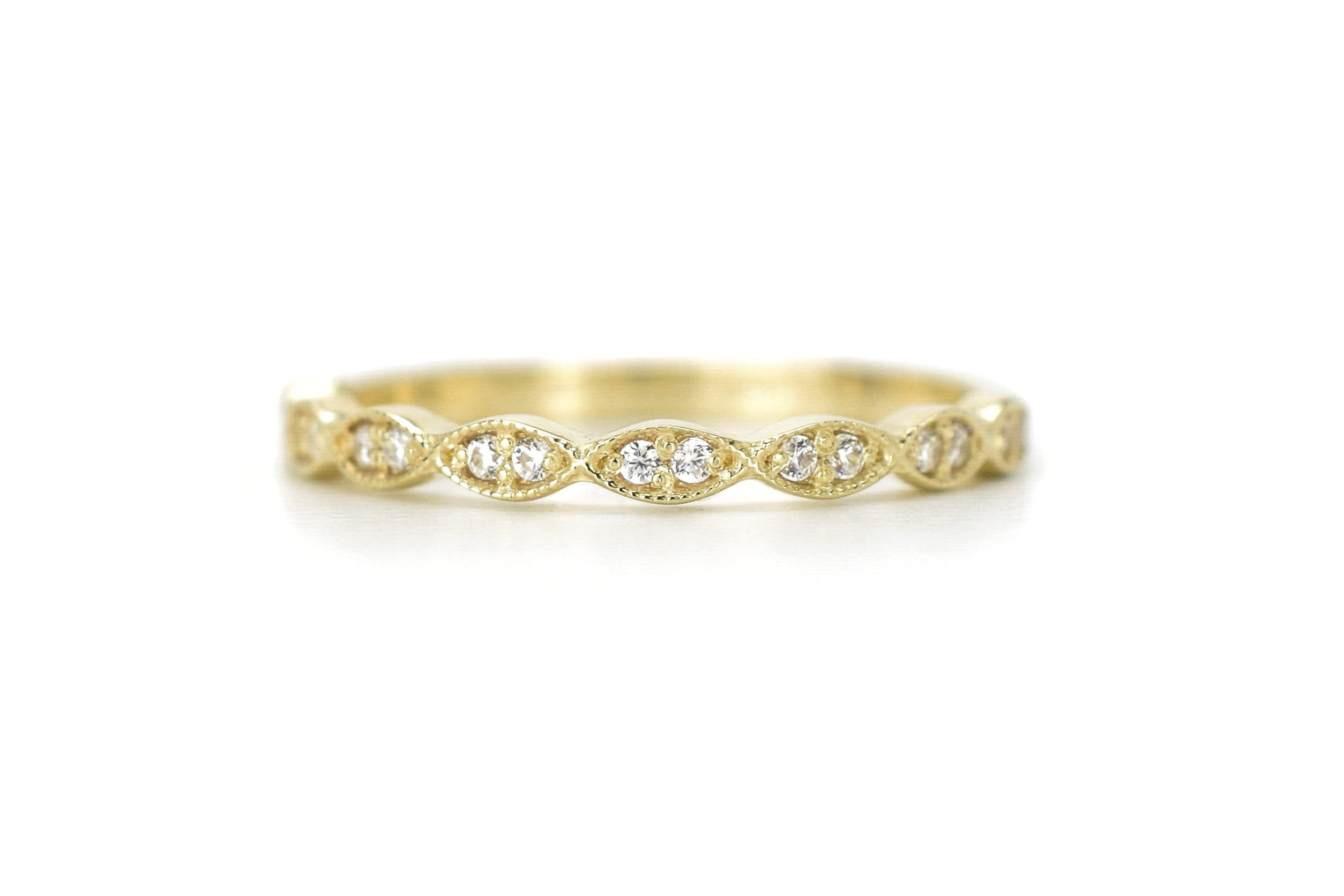 14k goud pink ring, vintage ring, 14k vintage ring, pinky ring gold, art deco ring goud, gouden kleine ring